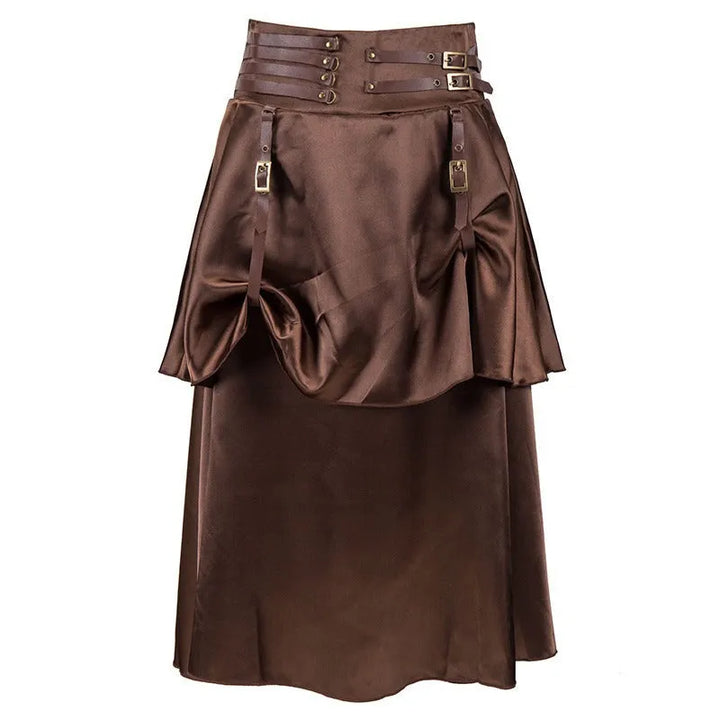 High society steampunk dress