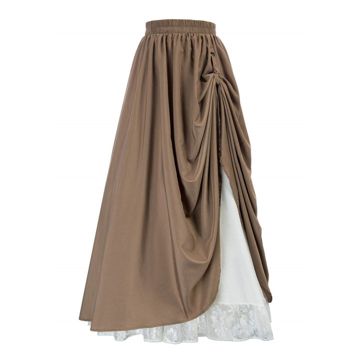 High-waisted Victorian skirt