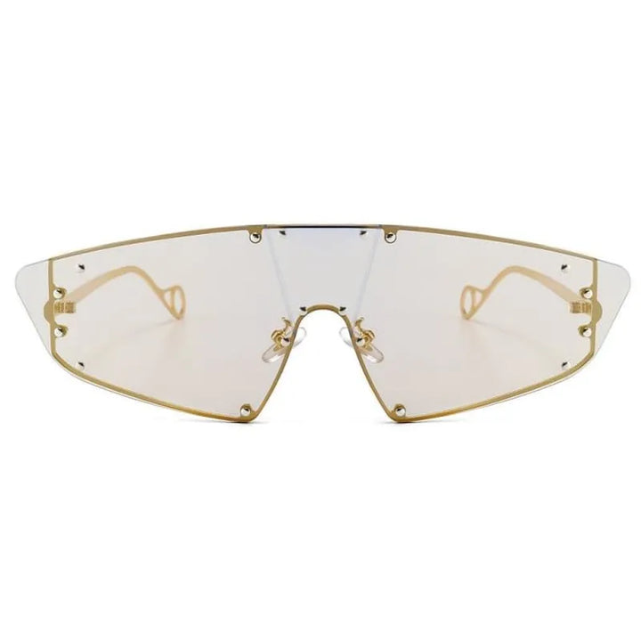 Transparent Steampunk sunglasses
