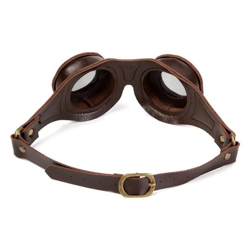 leather goggles BDStyle Steampunk Cosplay Motorcycle Goggles