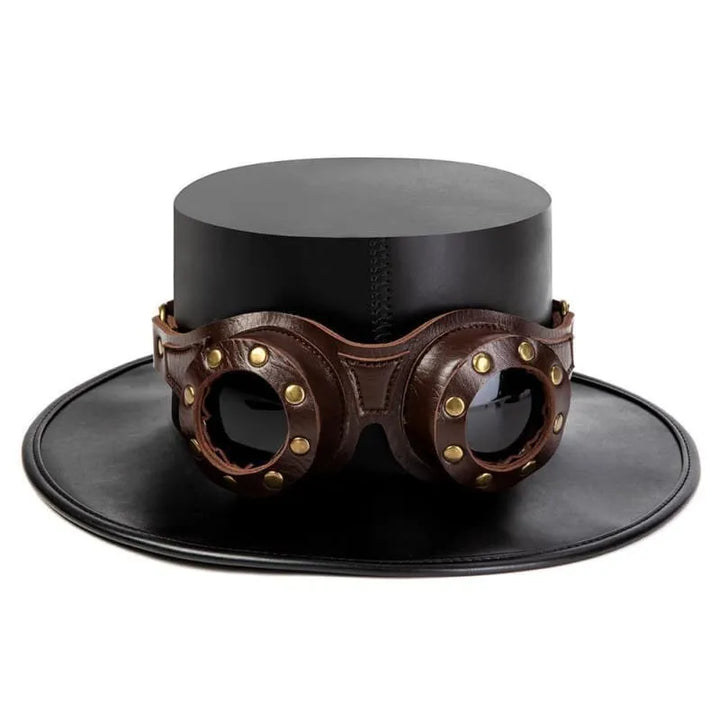 Leather Steampunk goggles