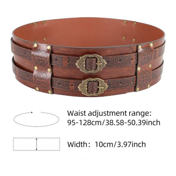 Wide Medieval Steampunk belt