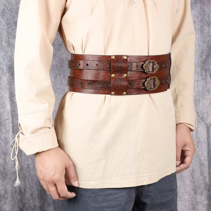 Wide Medieval Steampunk belt