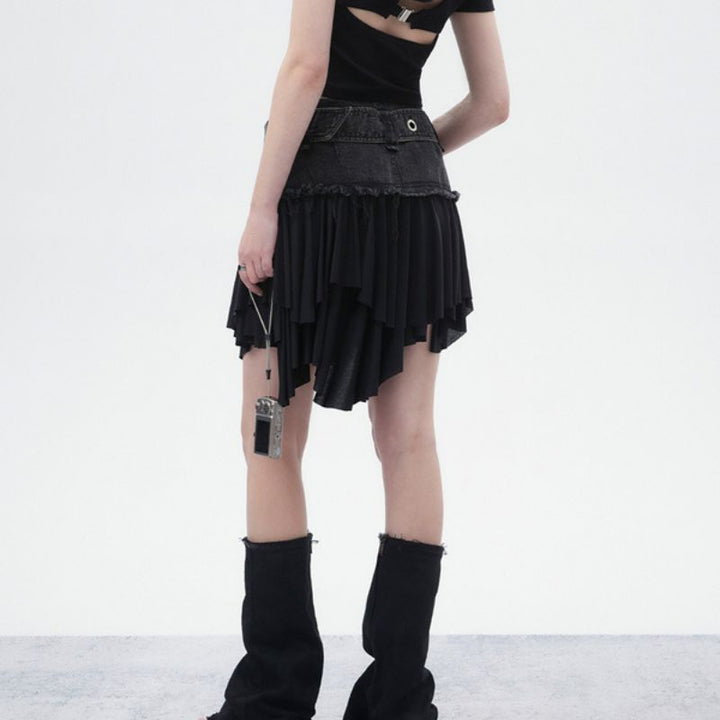 Gothic mini skirt