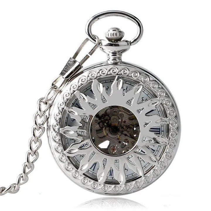 Sun Steampunk pocket watch