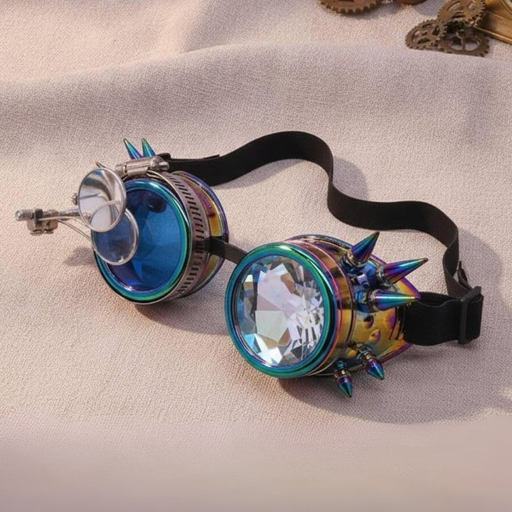 Muti-colors Steampunk goggles