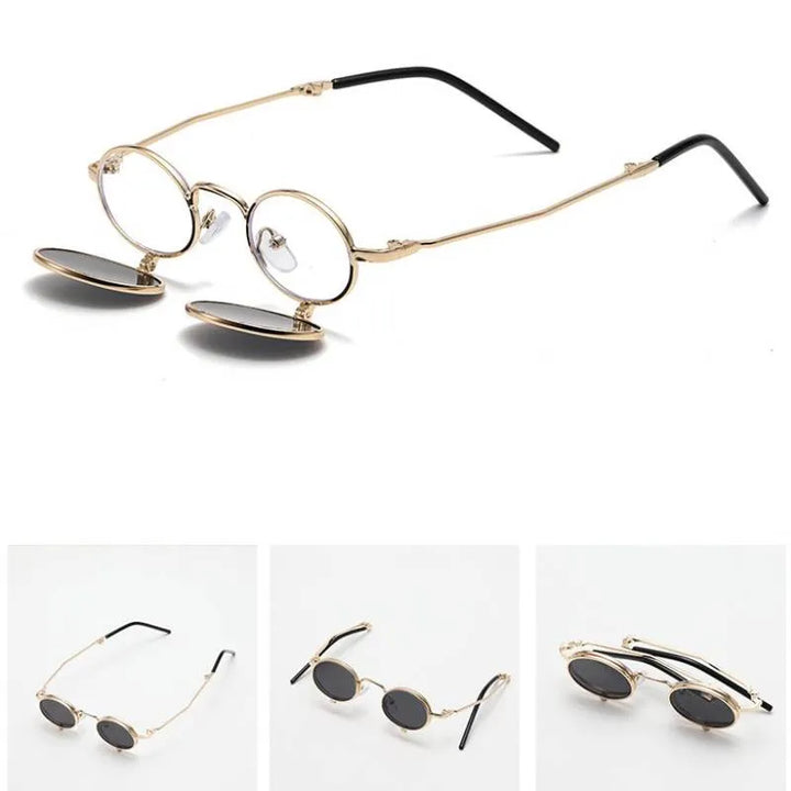 oval vintage sunglasses