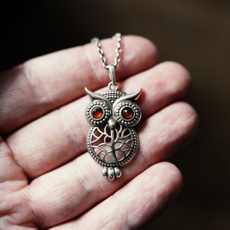 Owl necklace