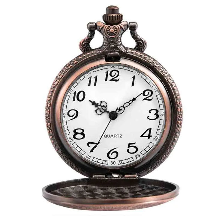 pocket watch white background