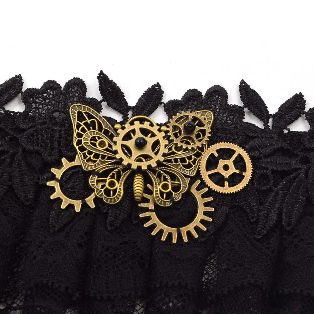 Victorian Steampunk collar necklace