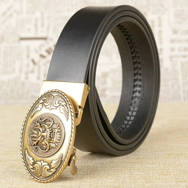 Luxury Steampunk leather belt