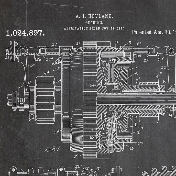 Steampunk mechanic gears wall art