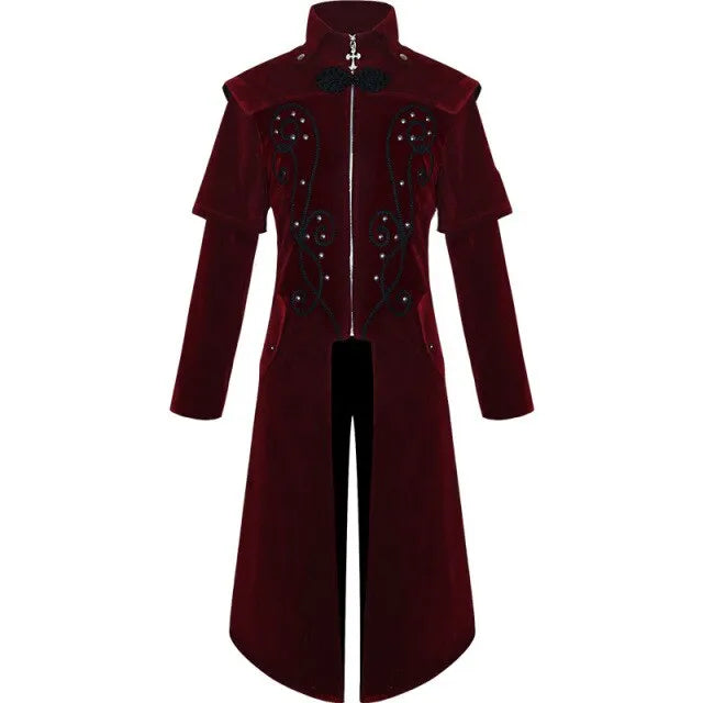 Steampunk castle vampire coat