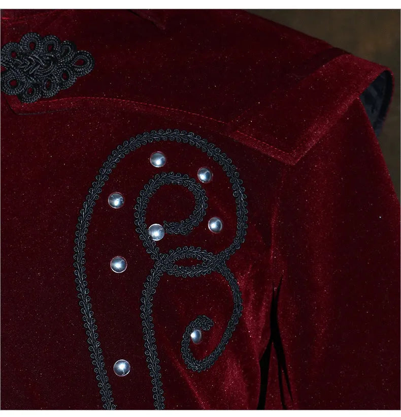 Steampunk castle vampire coat