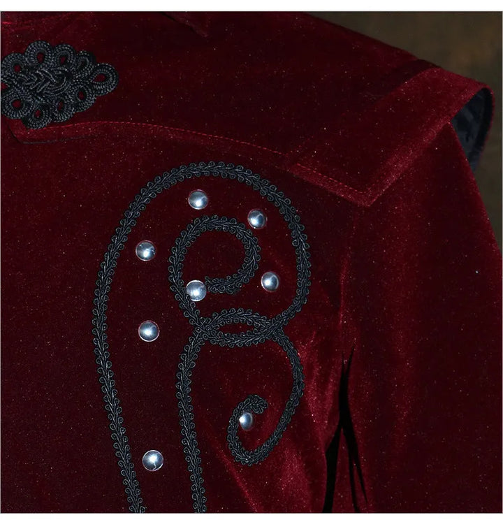 Steampunk castle vampire coat
