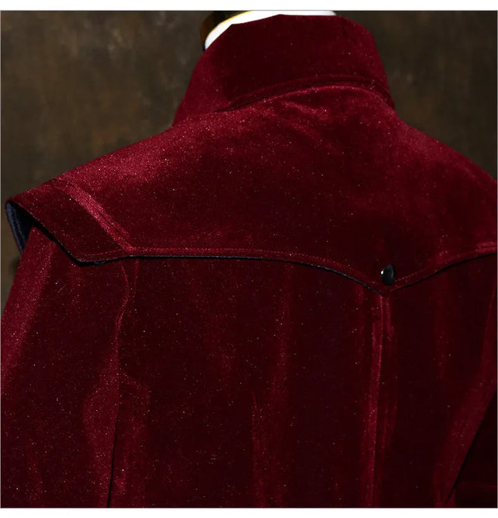 Steampunk castle vampire coat