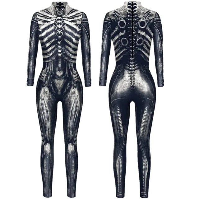 RobotPunk Skeleton jumpsuit