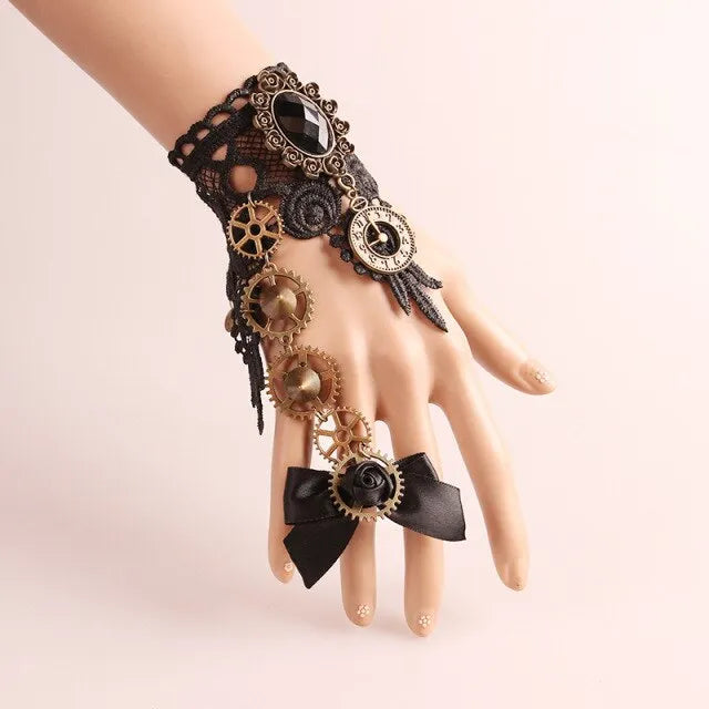 Retro Victorian Steampunk glove
