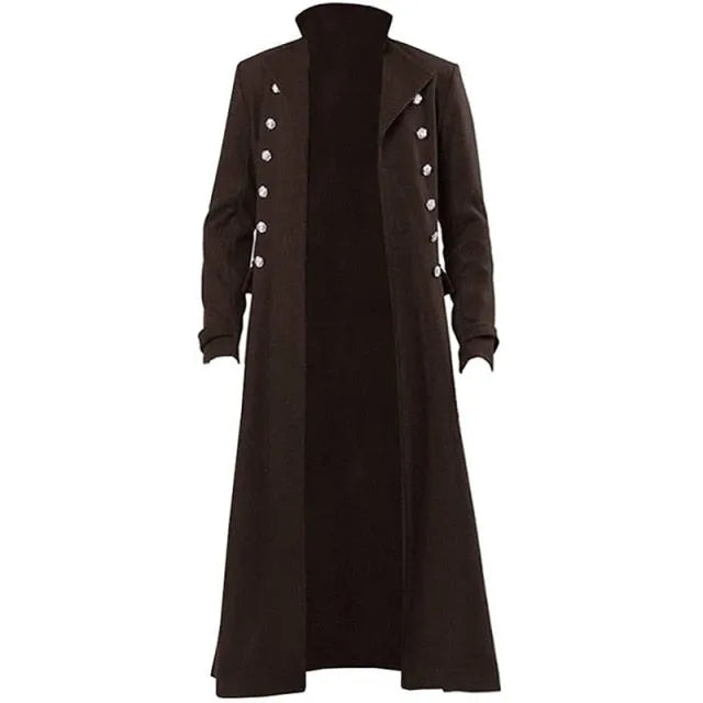 Long steampunk coat