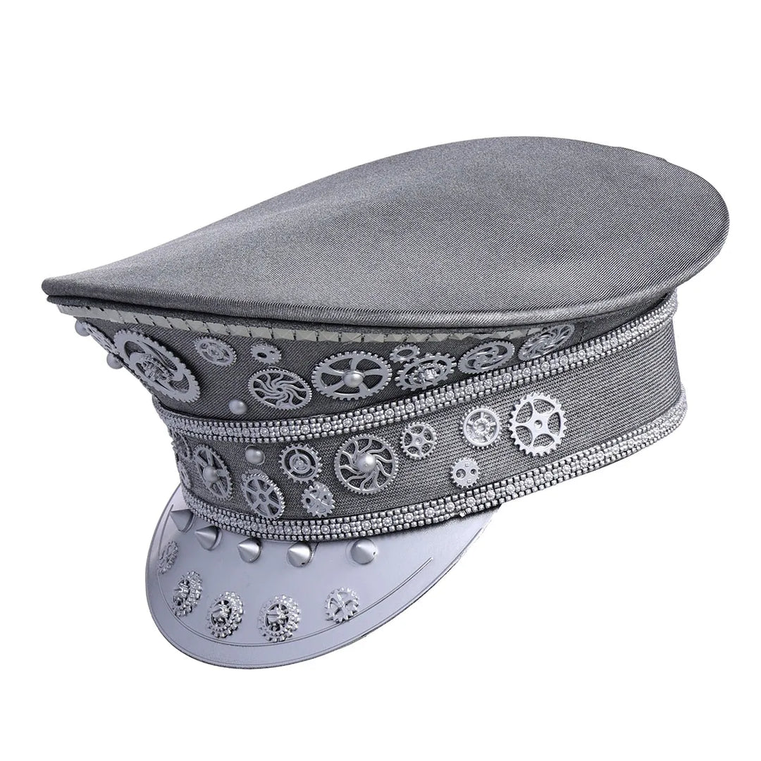 Steampunk aviator cap