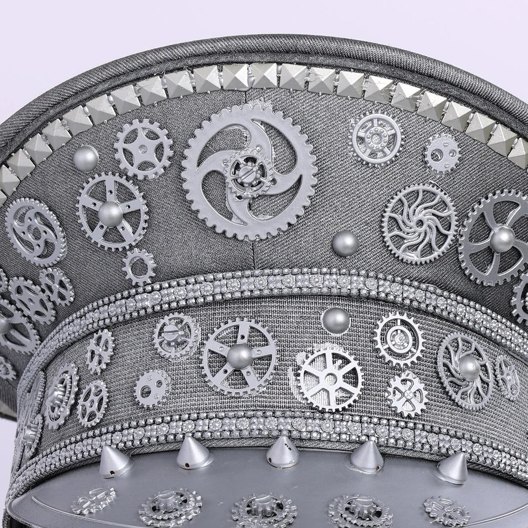 Steampunk aviator cap