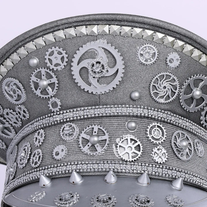 Steampunk aviator cap