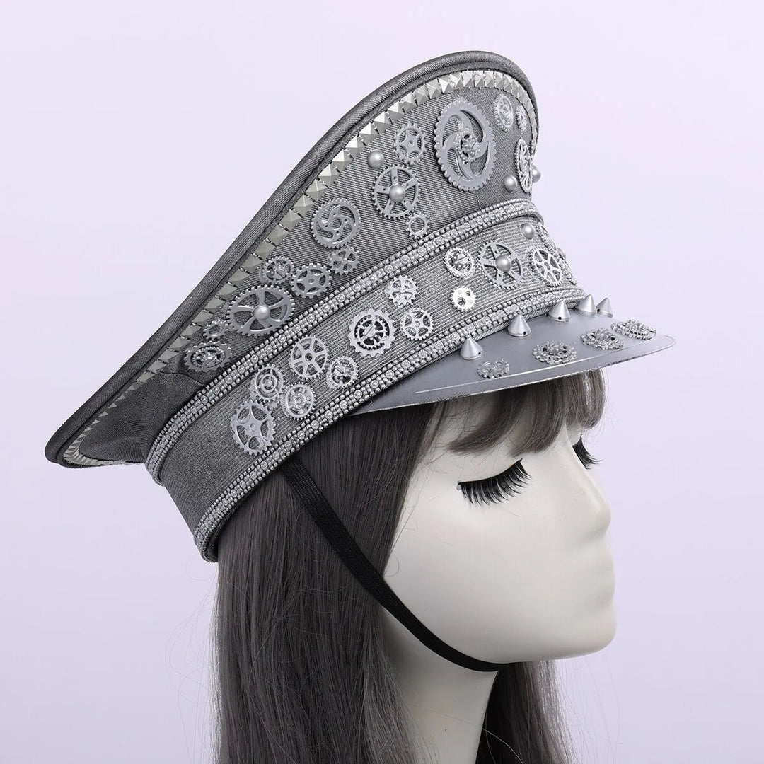 Steampunk aviator cap