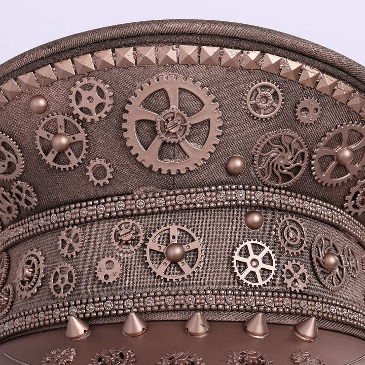 Steampunk aviator cap