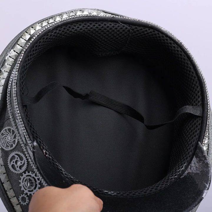 Steampunk aviator cap