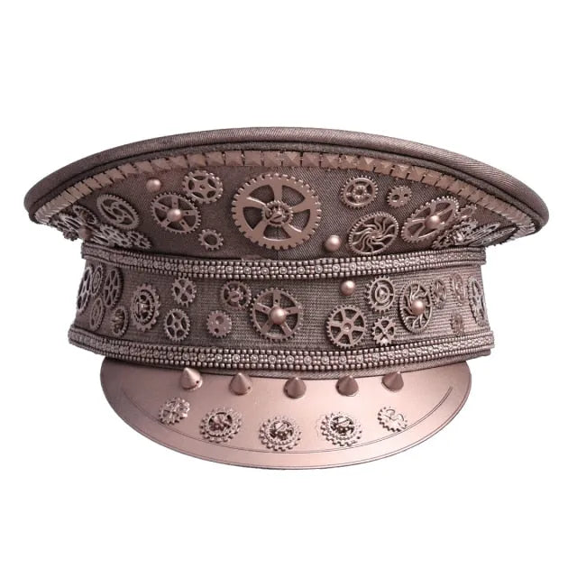 Steampunk aviator cap