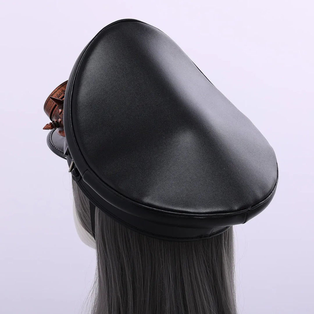 Steampunk officer cap