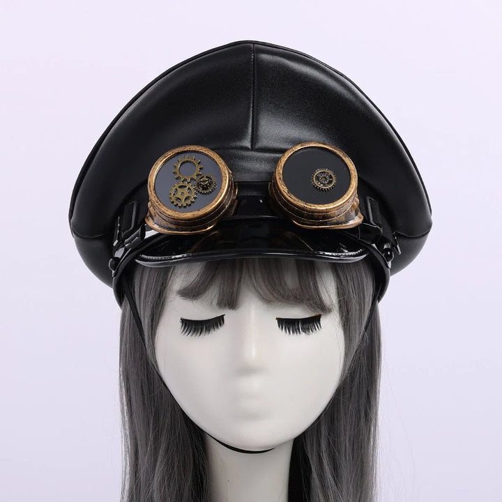 Steampunk officer cap