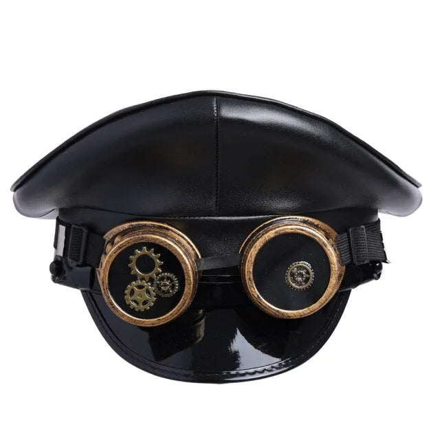 Steampunk officer cap