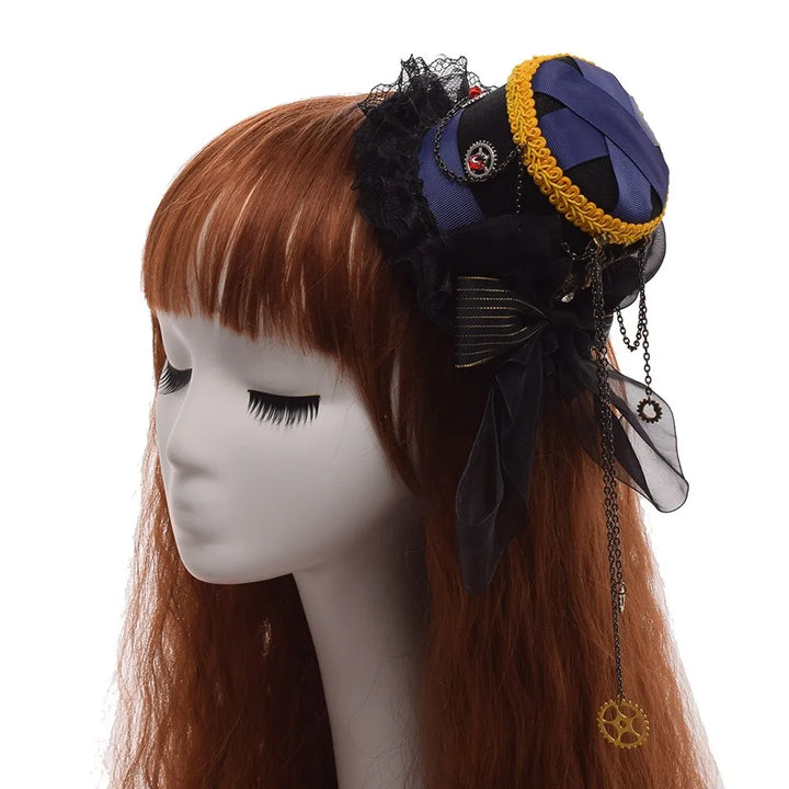 Colorful Steampunk mini Hat