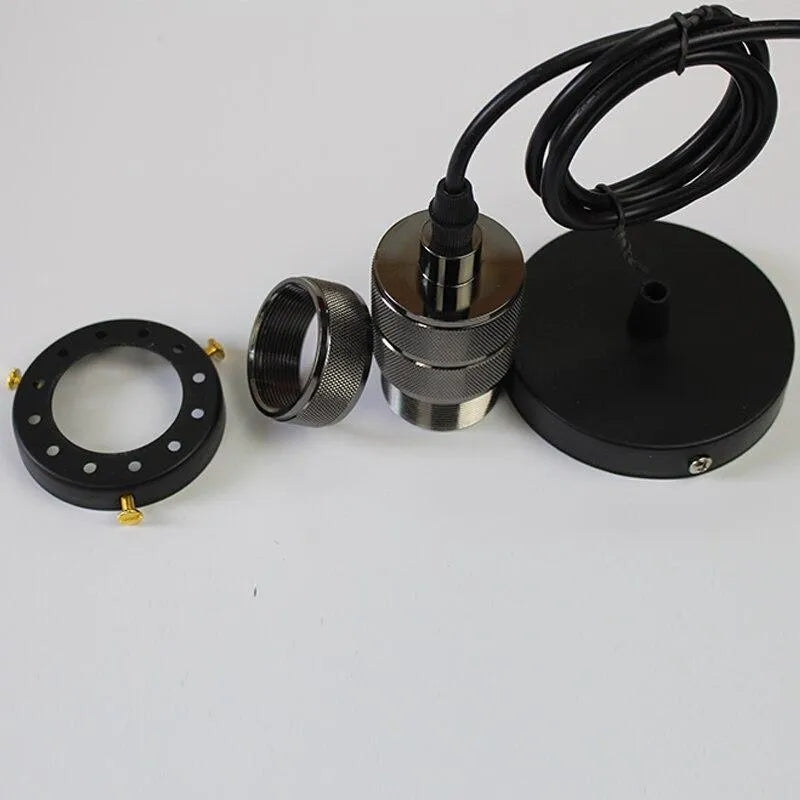 Black Steampunk lamp