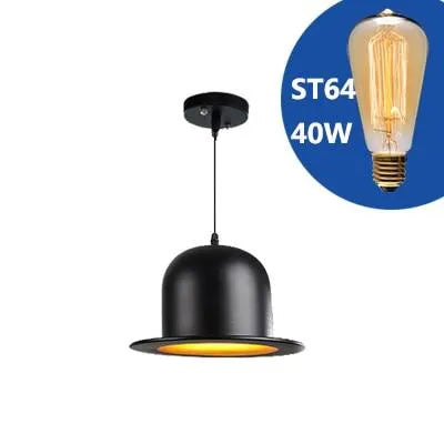 Top Hat Steampunk lamp