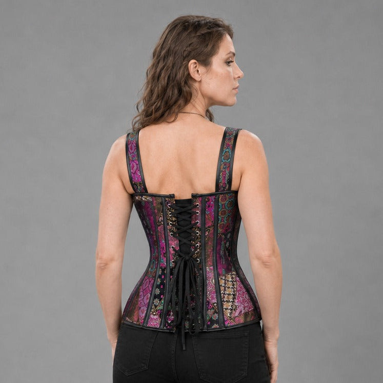 Purple Steampunk corset