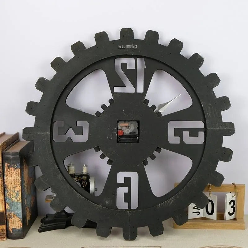 quartz steampunk clock