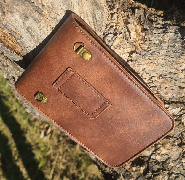 Steampunk phone bag