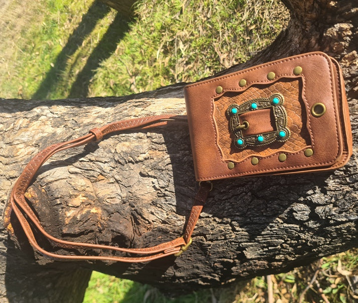 Steampunk phone bag