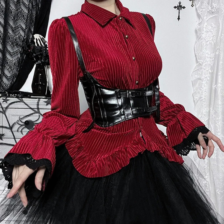 Red Steampunk Shirt