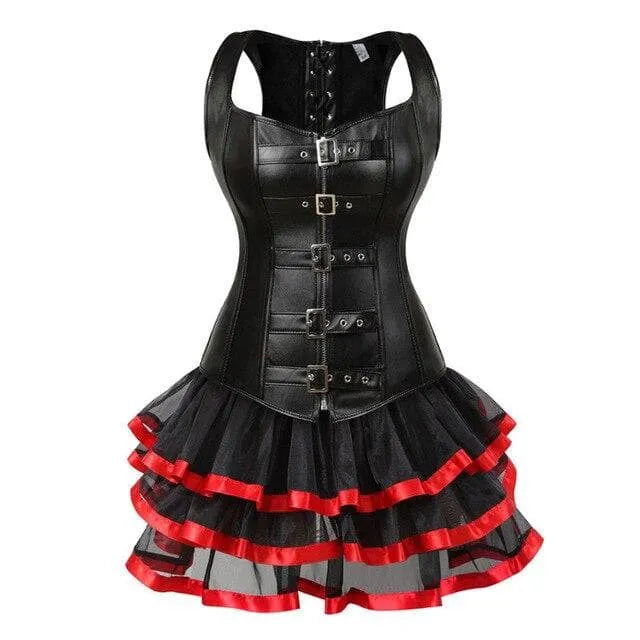 Steampunk pirate dress