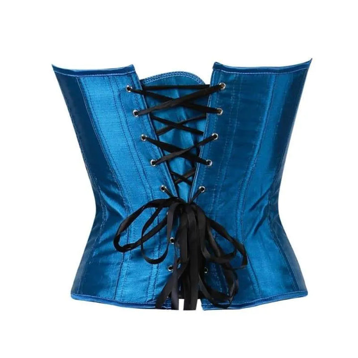 royal blue corset