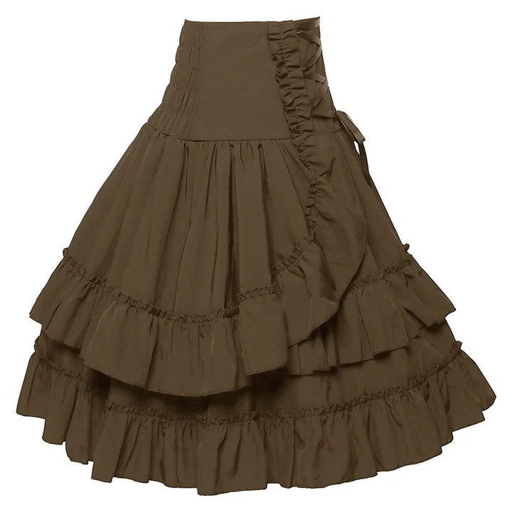 High waisted Steampunk skirt