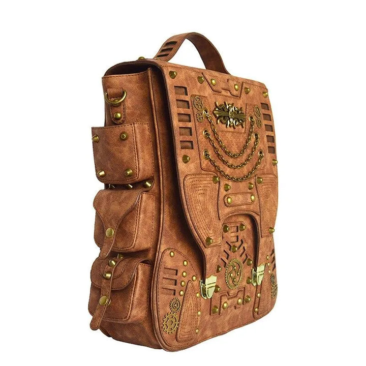 Steampunk backpack