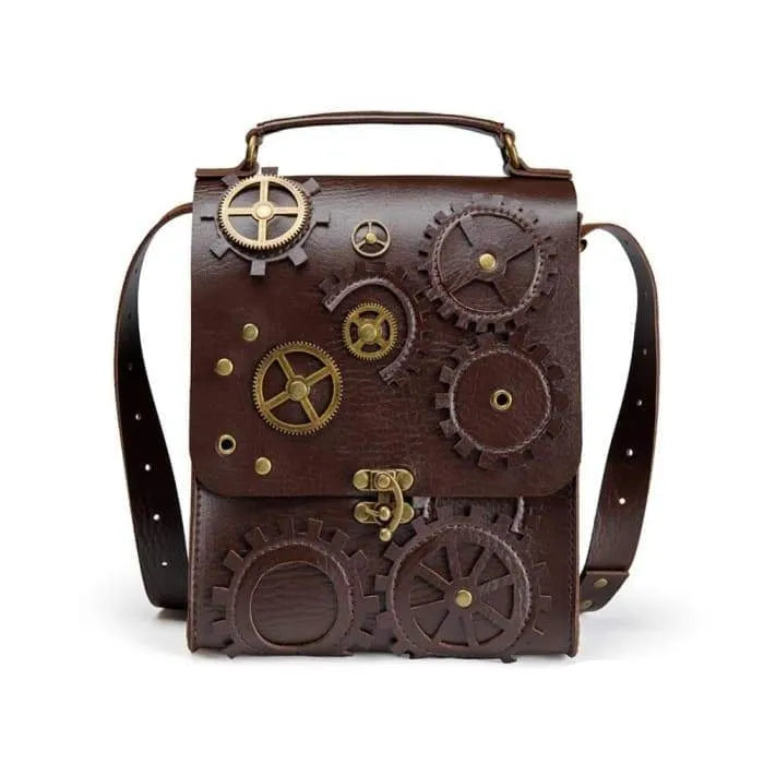 Time traveler steampunk bag
