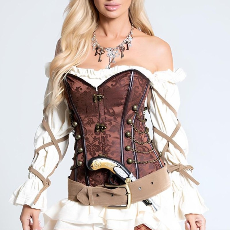 sexy steampunk corset for woman