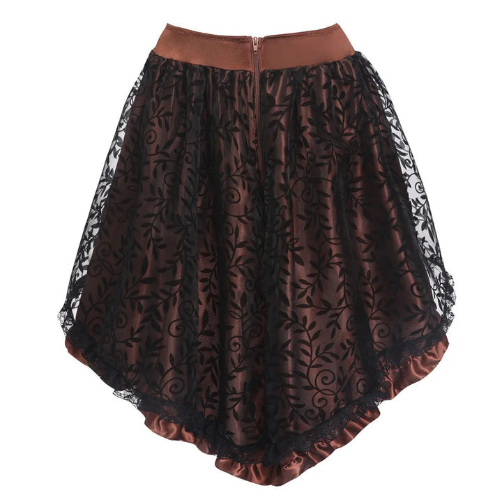 short steampunk skirt back