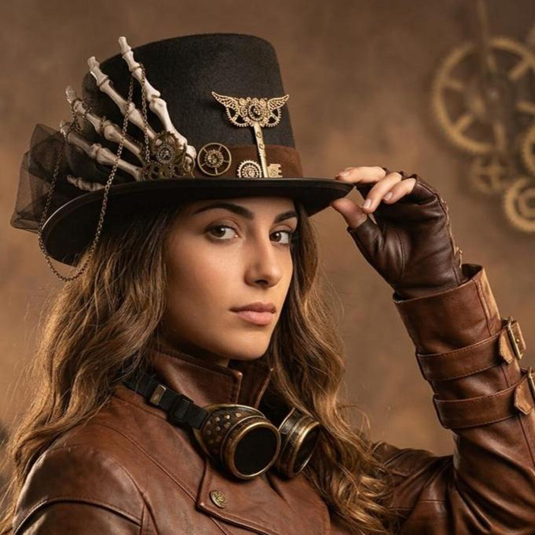 Spirit halloween steampunk hat