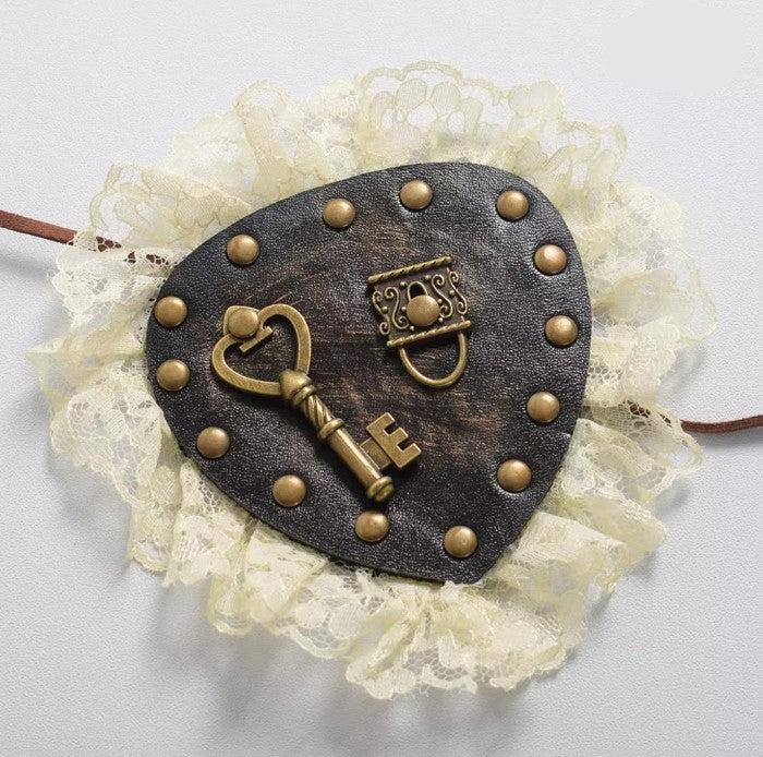 Steampunk lolita eye-patch